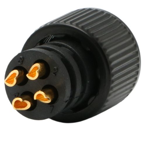 防水インダストリアルコネクター/M12/4ピン(メス)