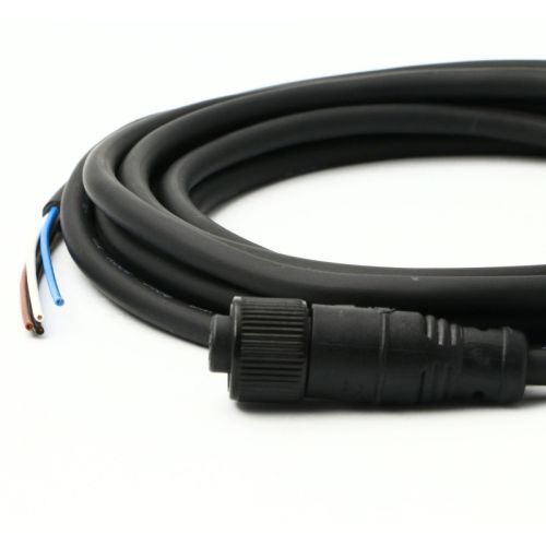 防水インダストリアルケーブル/M12/4ピン(メス)