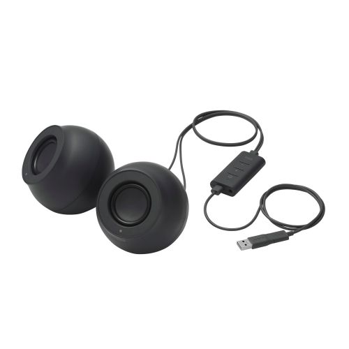 PC用2.0chスピーカー/Stina/4.4W/USB接続/Bluetooth対応/φ3.5/ブラック