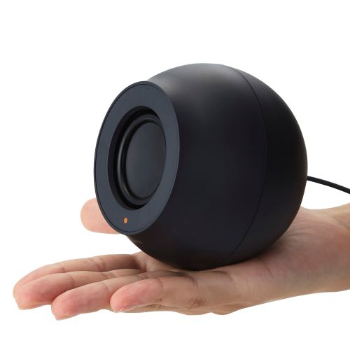 PC用2.0chスピーカー/Stina/4.4W/USB接続/φ3.5/ブラック