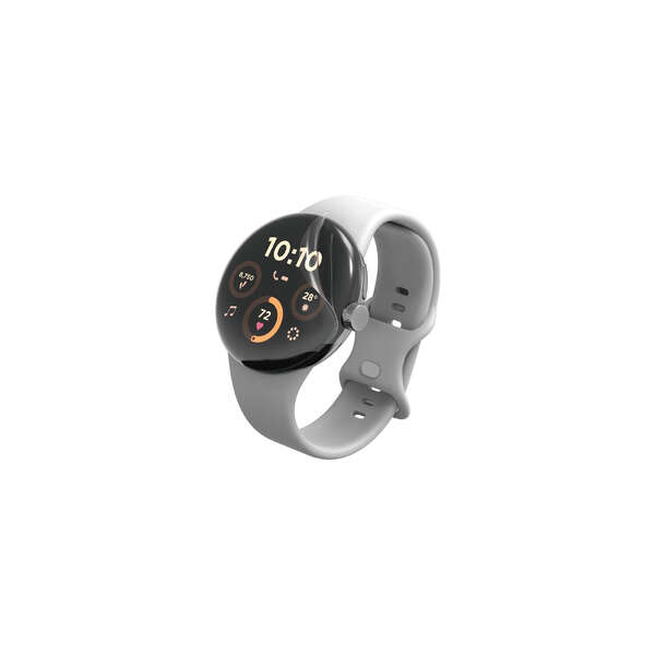 Google Pixel Watch 3(45mm)/衝撃吸収フィルム/高透明/傷リペア/2枚入り
