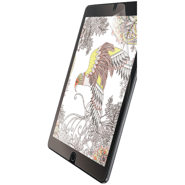 iPad 10.2 2019年モデル用保護フィルム/紙心地/反射防止/上質紙タイプ