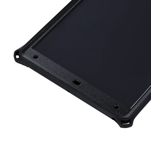 iPad 第9、第8、第7世代対応フルプロテクトケース/ZEROSHOCK/耐衝撃/ショルダーベルト付/ブラック
