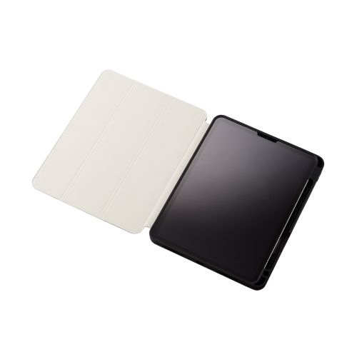 iPad Pro 11inch用フラップケース/Apple Pencil収納/スリープ対応/ブラック