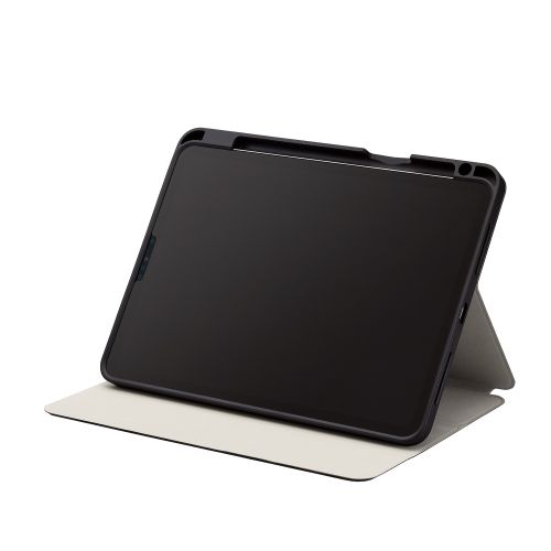 iPad Pro 11inch用フラップケース/Apple Pencil収納/スリープ対応/ブラック