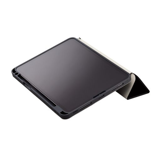 iPad Pro 11inch用フラップケース/Apple Pencil収納/スリープ対応/ブラック