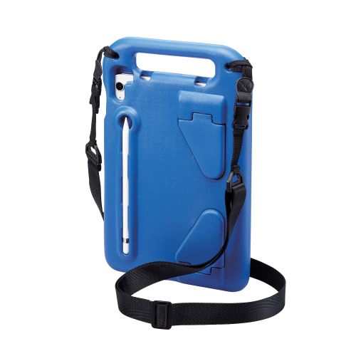 iPad 10.9inch(第10世代)用EVAケース/Apple Pencil収納/ハンドル付スタンド付/ネイビー