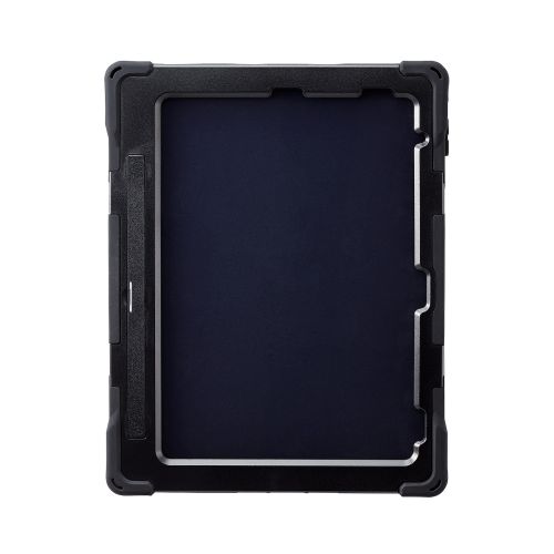 iPad 10.9inch(第10世代)用フルプロテクトケース/ショルダーベルト付/スタンド付/Apple Pencil収納/ブラック