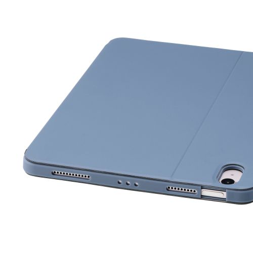 iPad Air 11インチ(M3/M2)/フラップケース/衝撃吸収/ApplePencil収納/スリープ対応/ブルーグレー