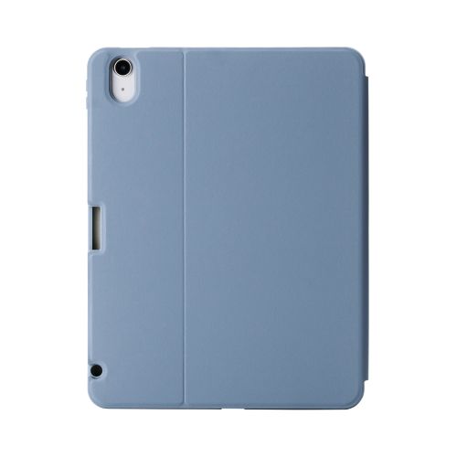 iPad Air 11インチ(M3/M2)/フラップケース/衝撃吸収/ApplePencil収納/スリープ対応/ブルーグレー