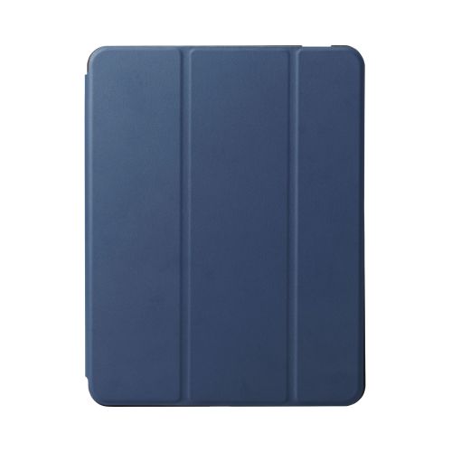 iPad Air 11インチ(M3/M2)/フラップケース/衝撃吸収/ApplePencil収納/スリープ対応/ネイビー