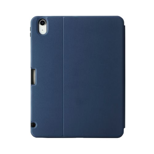 iPad Air 11インチ(M3/M2)/フラップケース/衝撃吸収/ApplePencil収納/スリープ対応/ネイビー