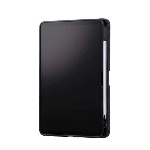 iPad Air 11インチ(M3/M2)/ソフトケース/スタンド付き/Apple Pencil収納/ブラック