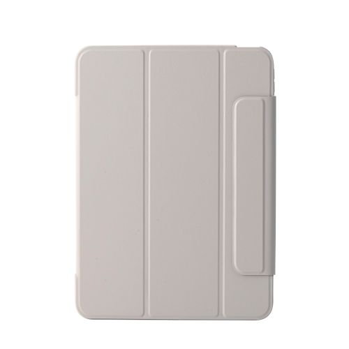 iPad Air 11インチ(M3/M2)/フラップケース/薄型軽量/背面クリア/フレームカラー/グレージュ