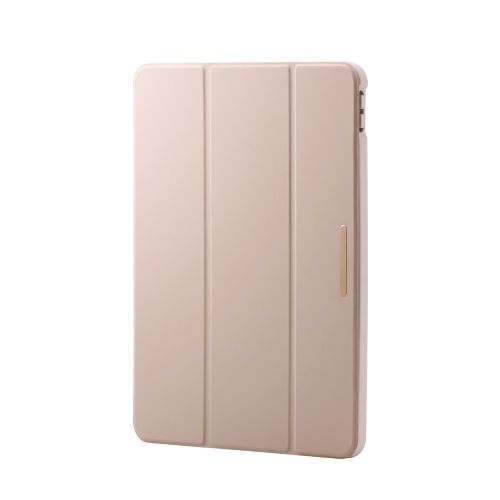 iPad Air 11インチ(M3/M2)/フラップケース/CHIC STYLE/背面クリア/グレージュ