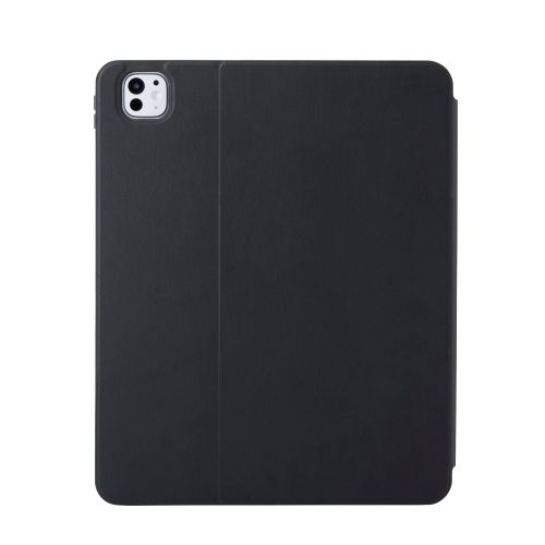 13インチiPad Pro(M4)/フラップケース/衝撃吸収/Apple Pencil収納/スリープ対応/ブラック