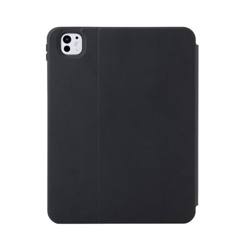 11インチiPad Pro(M4)/フラップケース/衝撃吸収/Apple Pencil収納/スリープ対応/ブラック