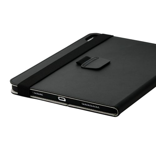iPad 11インチ(A16)/10.9インチ(第10世代)/iPad 第10世代/フラップケース/衝撃ガード/ベルト付/2アングル/軽量/ブラック
