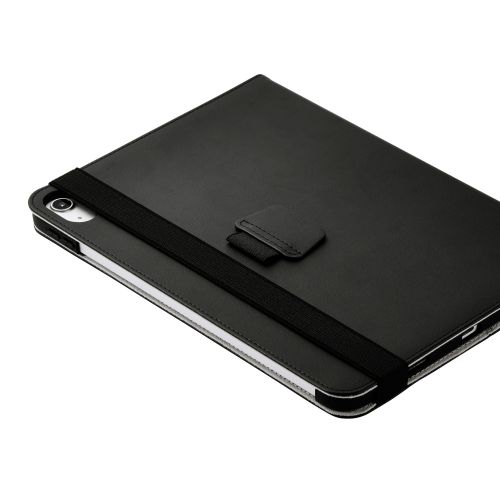 iPad 11インチ(A16)/10.9インチ(第10世代)/iPad 第10世代/フラップケース/衝撃ガード/ベルト付/2アングル/軽量/ブラック