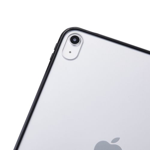 iPad 11インチ(A16)/10.9インチ(第10世代)/iPad(A16)/クリアケース/背面クリア/軽量/カラーエッジ/ブラック