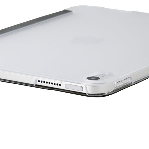 iPad 11インチ(A16)/10.9インチ(第10世代)/フラップケース/薄型軽量/背面クリア/2アングル/スリープ対応/ブラック