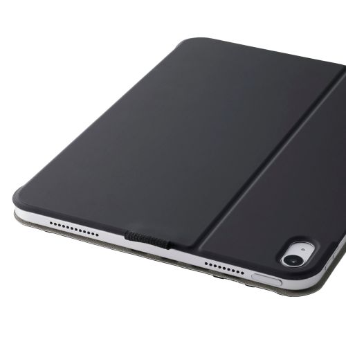 iPad 11インチ(A16)/10.9インチ(第10世代)/フラップケース/ソフトレザー/ドローイング/アングル7段階/スリープ対応/ブラック