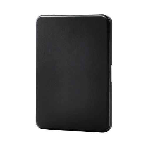 8.3インチiPad mini(A17 Pro)/フラップケース/360度回転/マグネット着脱/背面クリア/ブラック