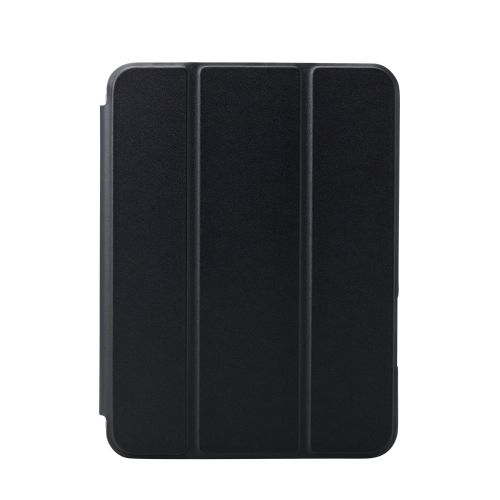 8.3インチiPad mini(A17 Pro)/フラップケース/衝撃吸収/Apple Pencil収納/スリープ対応/ブラック