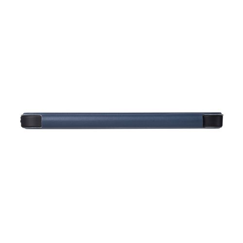 8.3インチiPad mini(A17 Pro)/フラップケース/衝撃吸収/Apple Pencil収納/スリープ対応/ネイビー