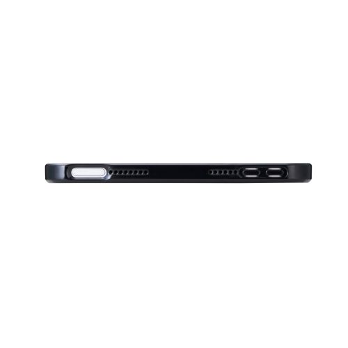 8.3インチiPad mini(A17 Pro)/クリアケース/背面クリア/軽量/カラーエッジ/ブラック