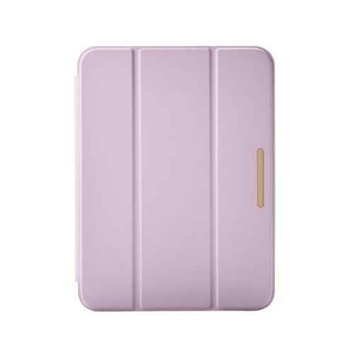 8.3インチiPad mini(A17 Pro)/フラップケース/CHIC STYLE/背面クリア/ラベンダー