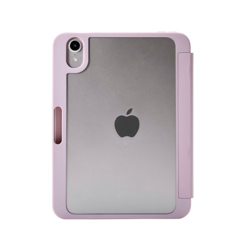 8.3インチiPad mini(A17 Pro)/フラップケース/CHIC STYLE/背面クリア/ラベンダー