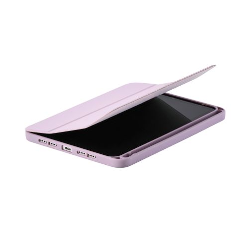 8.3インチiPad mini(A17 Pro)/フラップケース/CHIC STYLE/背面クリア/ラベンダー