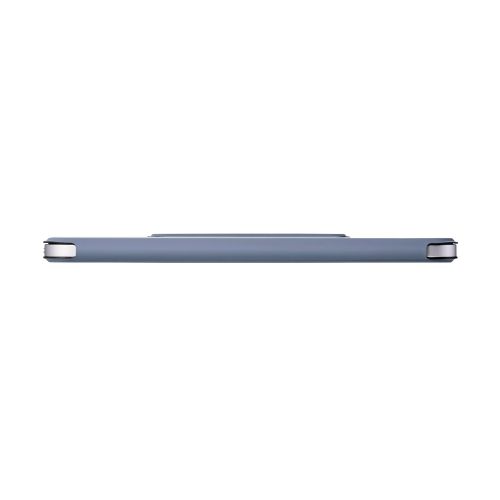 8.3インチiPad mini(A17 Pro)/フラップケース/超薄型/ソフトレザー/マグネット装着/スリープ対応/ブルーグレー