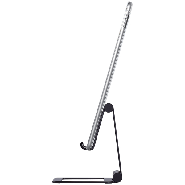 タブレット用スタンド/アルミスタンド/角度調節可能/ブラック