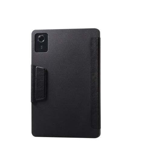 Lenovo Tab K11用フラップケース/手帳型/タッチペン収納対応/ブラック