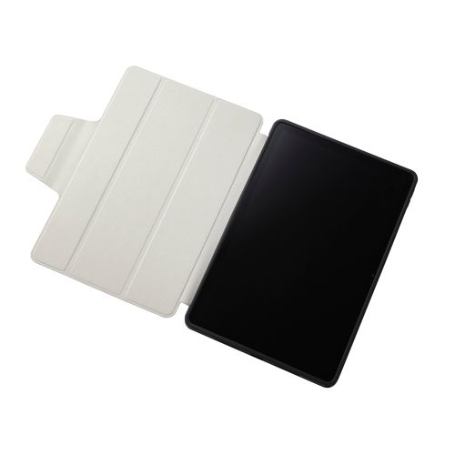 Lenovo Tab K11用フラップケース/手帳型/タッチペン収納対応/ブラック