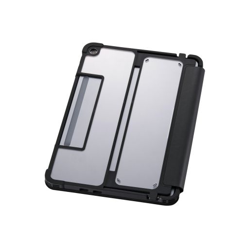 Surface Pro 12/ハイブリッドケース/フラップ付/衝撃吸収/キーボード対応