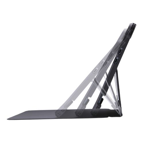 Surface Pro 12/ハイブリッドケース/フラップ付/衝撃吸収/キーボード対応