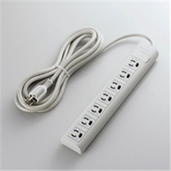 RoHS対応抜け止め7個口タップ