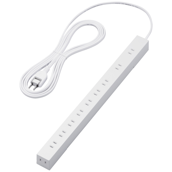 法人向け10口タップ/2P/3m/マグネット付き/ホワイト