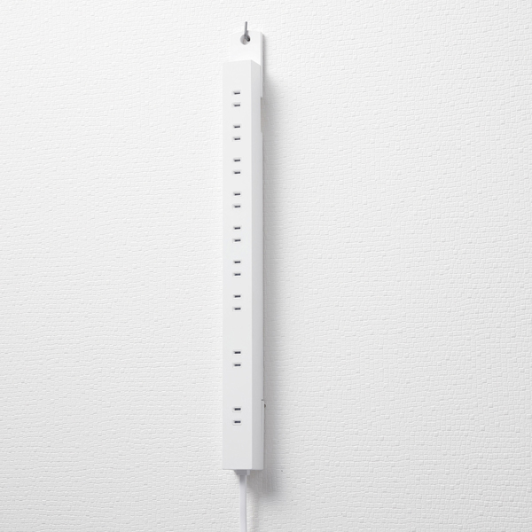 法人向け10口タップ/2P/3m/マグネット付き/ホワイト