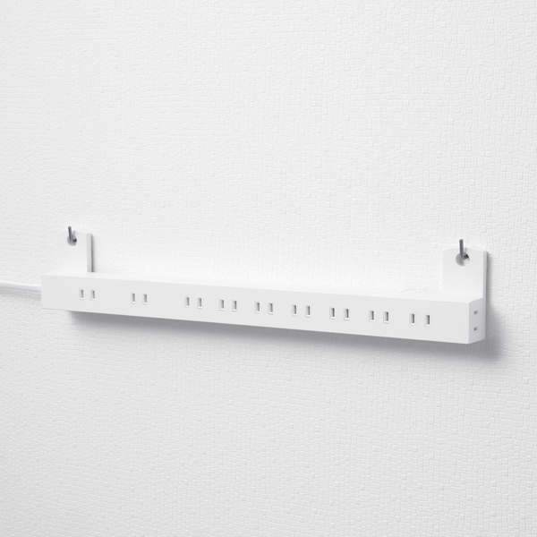 法人向け10口タップ/2P/3m/マグネット付き/ホワイト