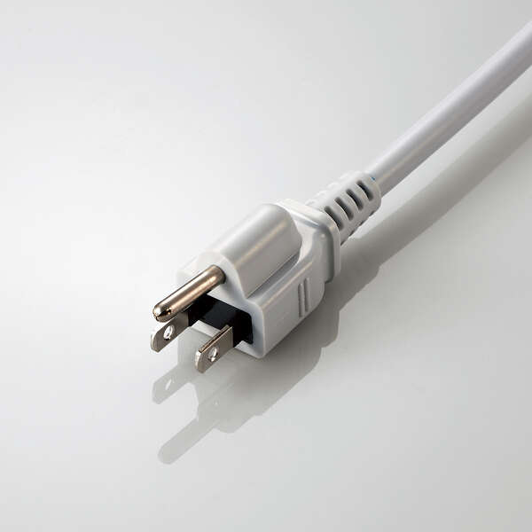 法人用タップ/ロング型/3P8口/2P1口/2m/抜け止め/手元一括スイッチ/RoHS指令準拠/ライトグレー