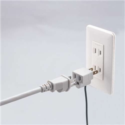 OAアダプタ アース付