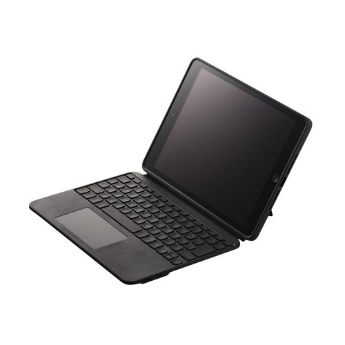 キーボード/iPad(第9/8/7世代)専用/日本語配列/着脱可能/3段階角度調整/ブラック