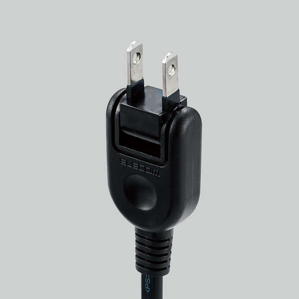 クリップタップ/雷サージ付/ホコリシャッター付/3個口/スイングプラグ/2.5m/ブラウン