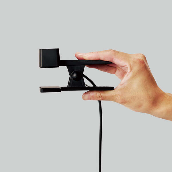 クリップタップ/雷サージ付/ホコリシャッター付/3個口/スイングプラグ/5.0m/ブラック