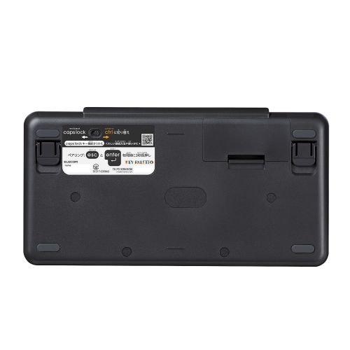 パソコン学習用キーボード/KEY PALETTO/Bluetooth/Windows/ChromeOS用/メンブレン式/ミニサイズ/抗菌/ブラック