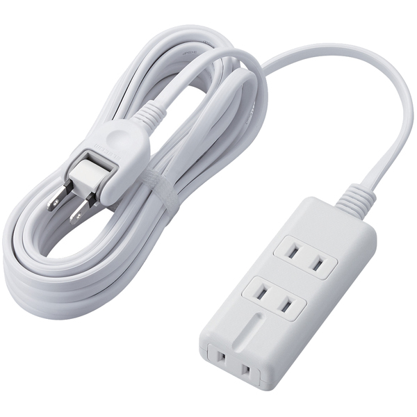 磁石タップ/3個口(内3ピン1)/5m/ホワイト